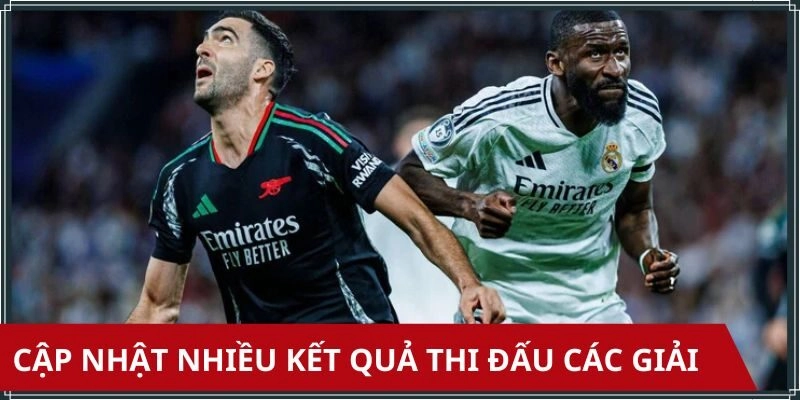 Nhiều giải đấu khác cũng được tổng hợp kết quả