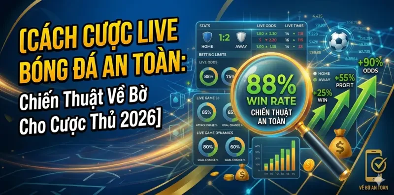cách cược live bóng đá an toàn