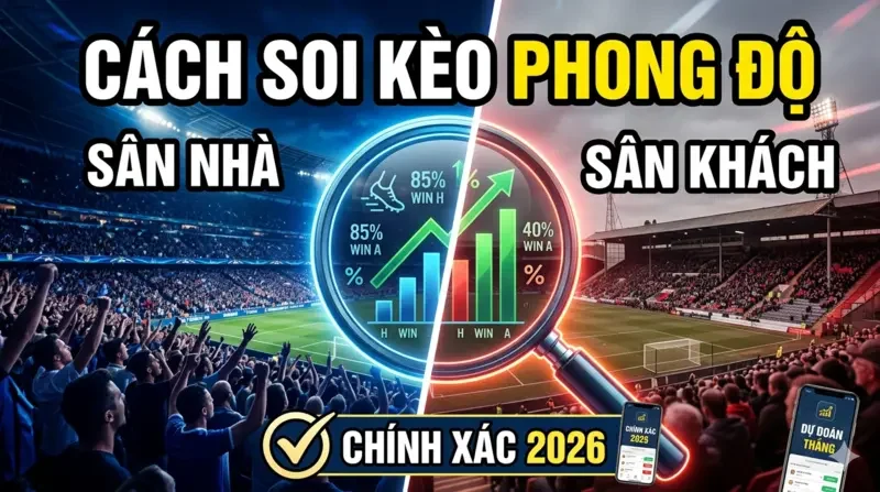 cách soi kèo theo phong độ sân nhà sân khách