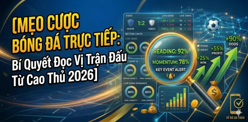 mẹo cược bóng đá trực tiếp